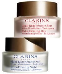 Clarins Extra-Firming Day Wrinkle Lifting Cream & Night Rejuvenating Cream by Clarins
