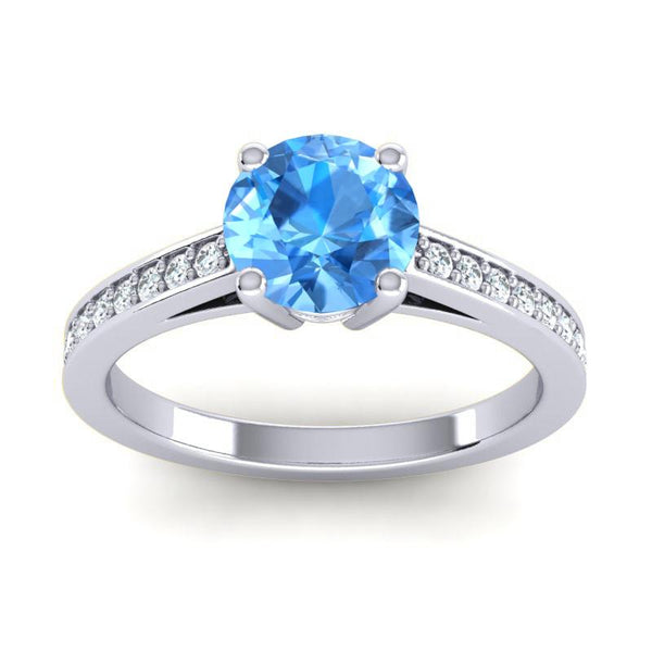 Swiss Blue Topaz