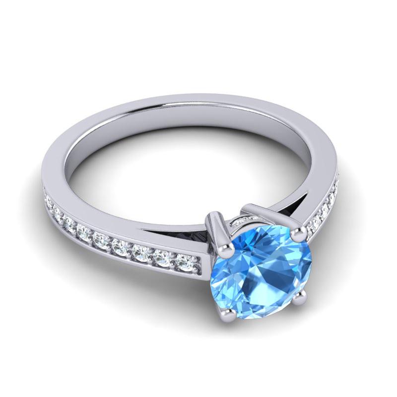 Swiss Blue Topaz