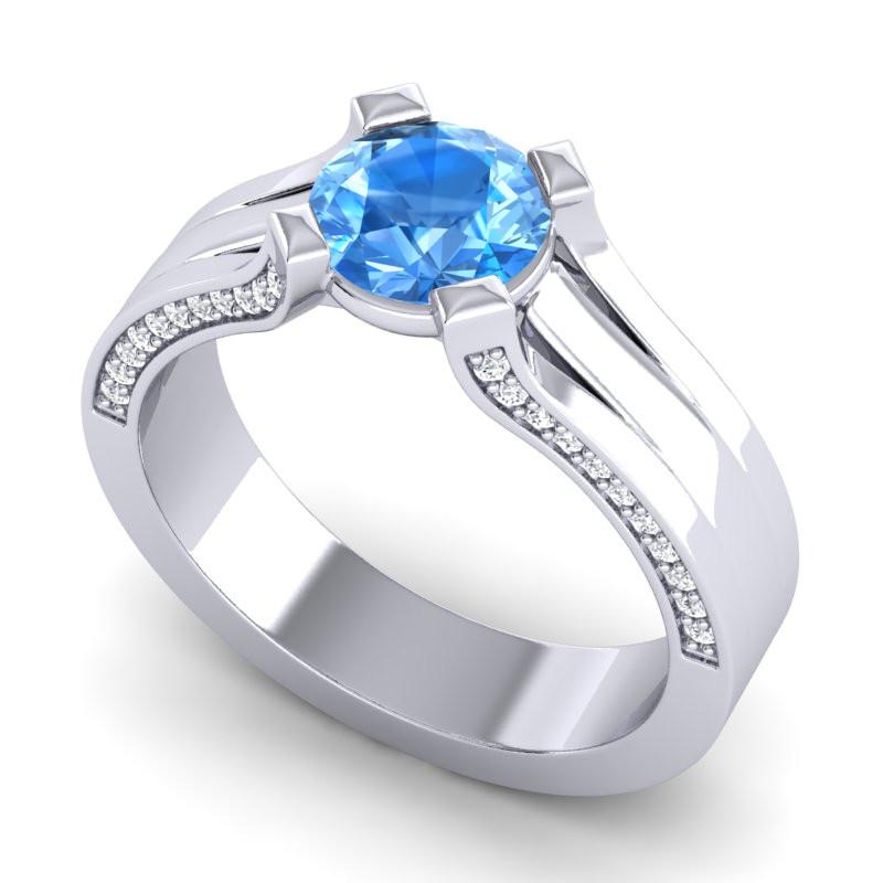 Swiss Blue Topaz