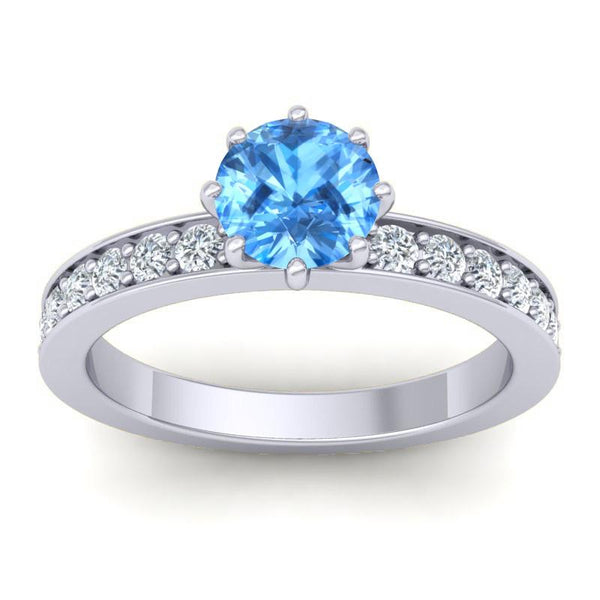 Swiss Blue Topaz