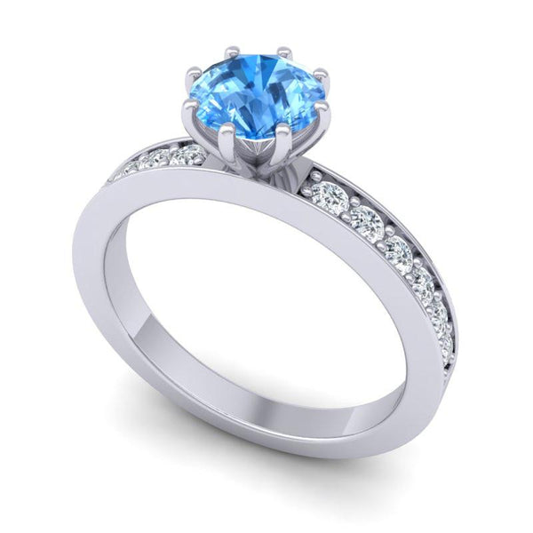 Swiss Blue Topaz