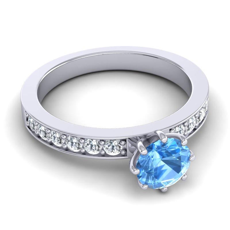 Swiss Blue Topaz