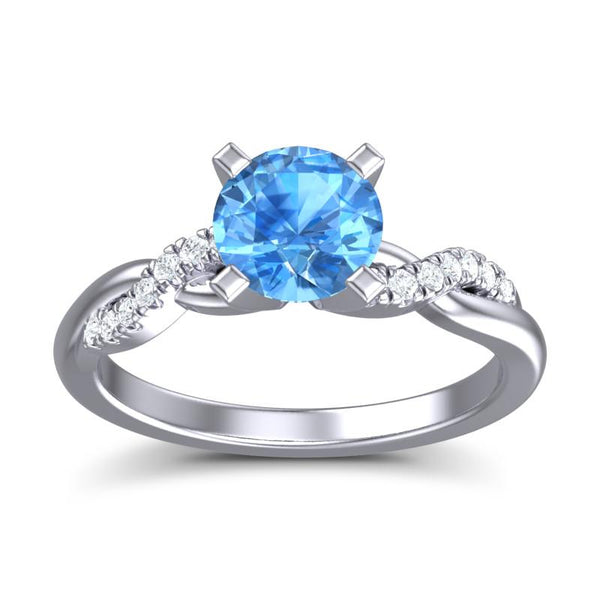 Swiss Blue Topaz