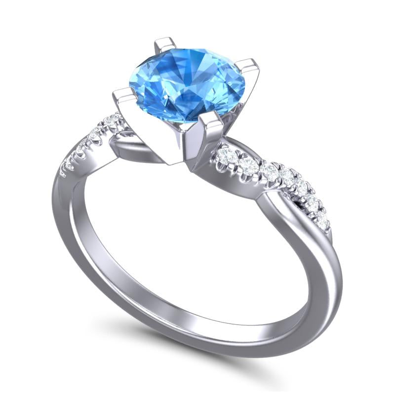Swiss Blue Topaz