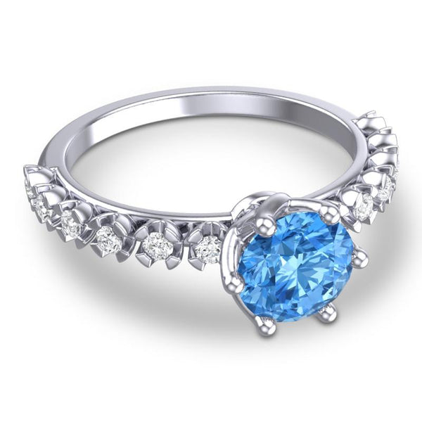 Swiss Blue Topaz